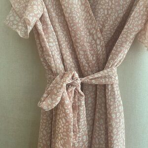 Angashion Pink Dress